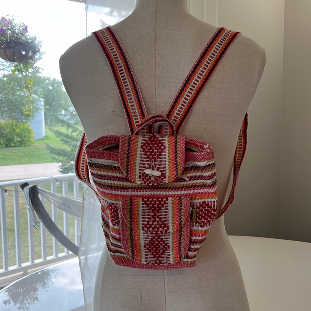 Pinzon boho  backpack with front pocket